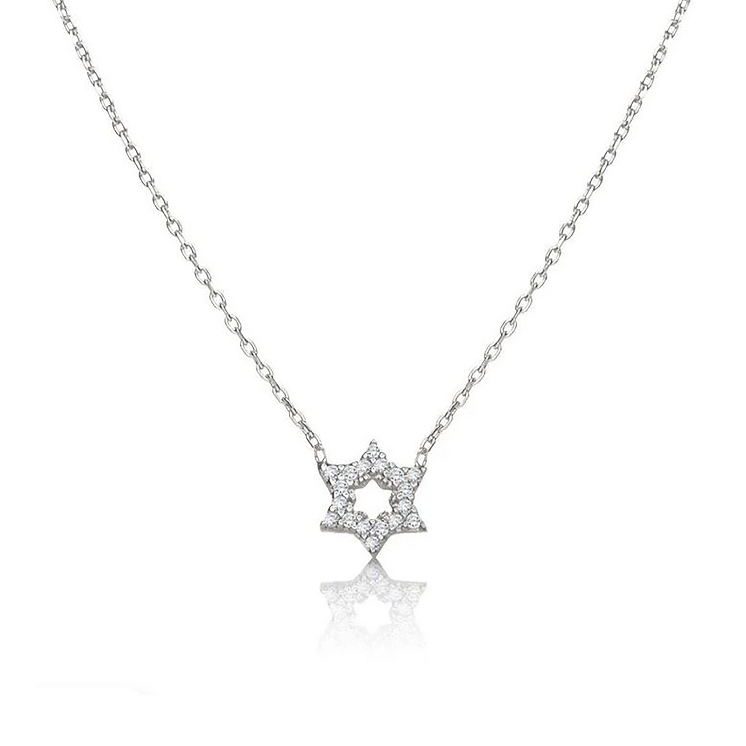 Kette*Davidstern mini* silber