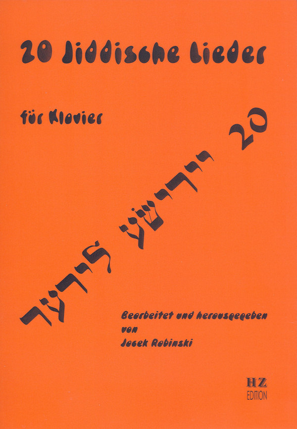 20 Jiddische Lieder für Klavier