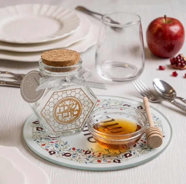 Honiggefäß Mini Glas