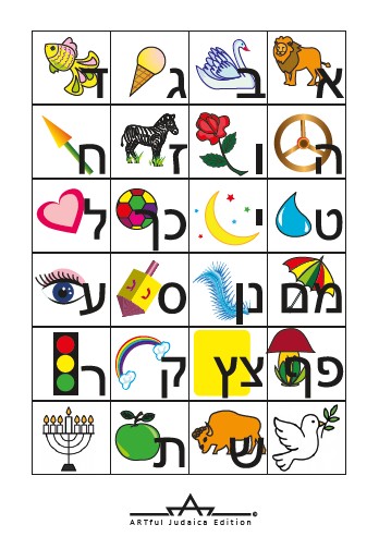 Magnet Kids Aleph Bet