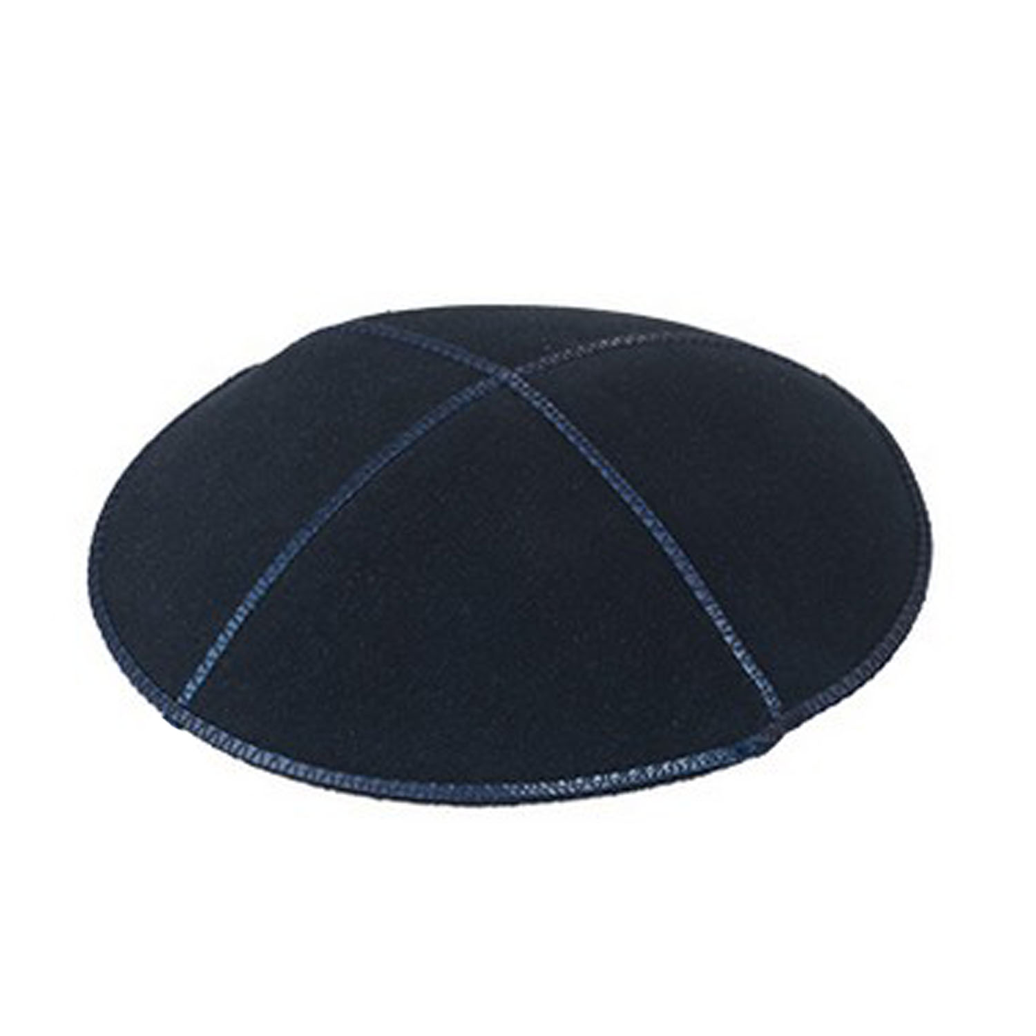 Kippa Wildleder blau