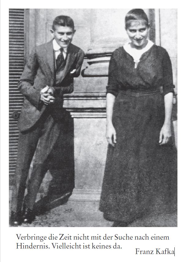 Franz Kafka mit Schwester Ottla