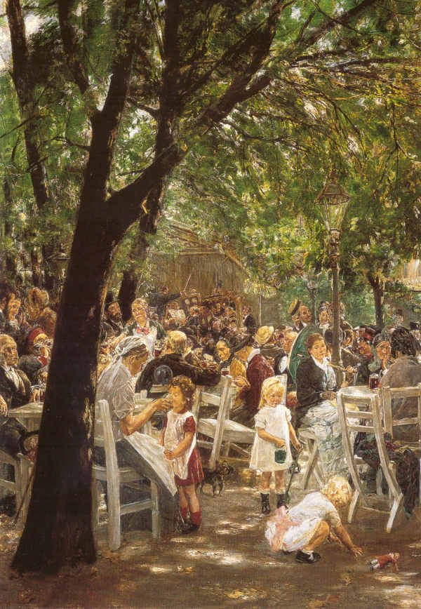 Max Liebermann: Münchner Biergarten DK