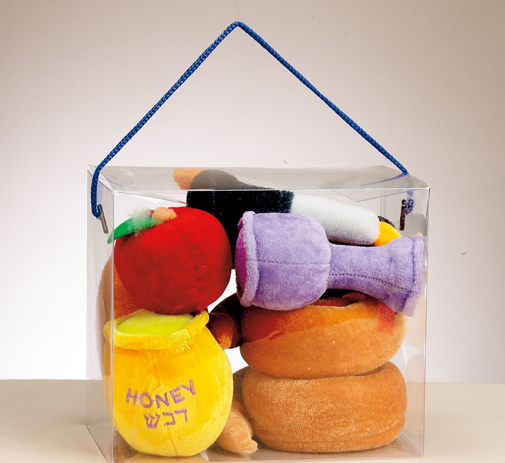 Spielzeug-Set *Rosch Haschana* (8-teilig) aus Plüsch