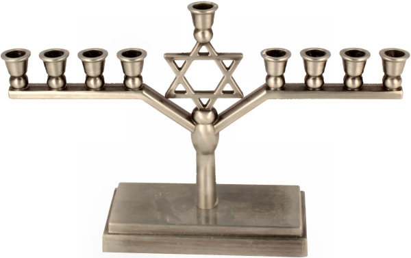 Chanukkia *Stern* Zinn