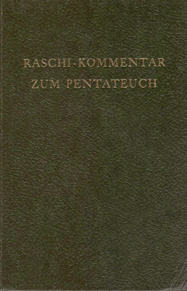 Raschi - Kommentar zum Pentateuch