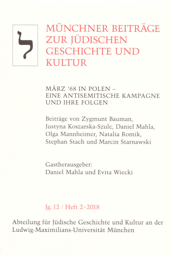 März '68 in Polen - Eine antisemitische Kampagne und ihre Folgen