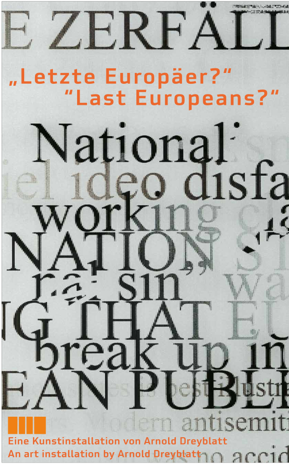 „Letzte Europäer?“