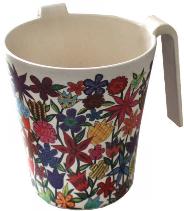 Netillat Yadaim Handwaschkrug *Blumen*