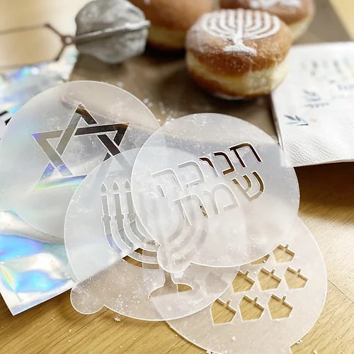 Krapfen-Schablonen (4-er Set)