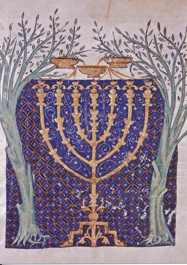 Menorah, um 1300