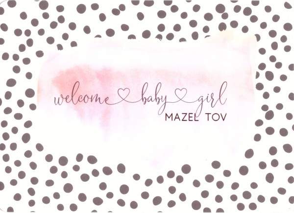 Welcome Baby Girl