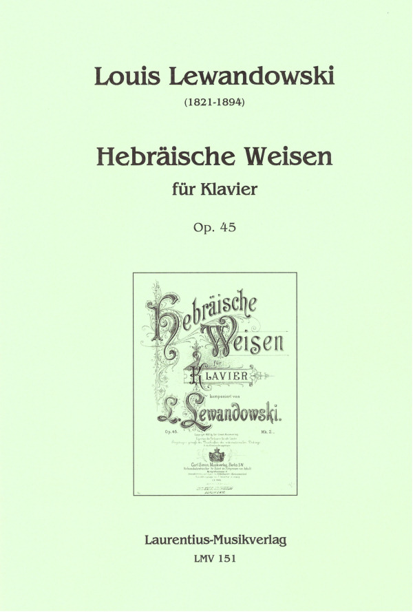 Hebräische Weisen für Klavier Op.45