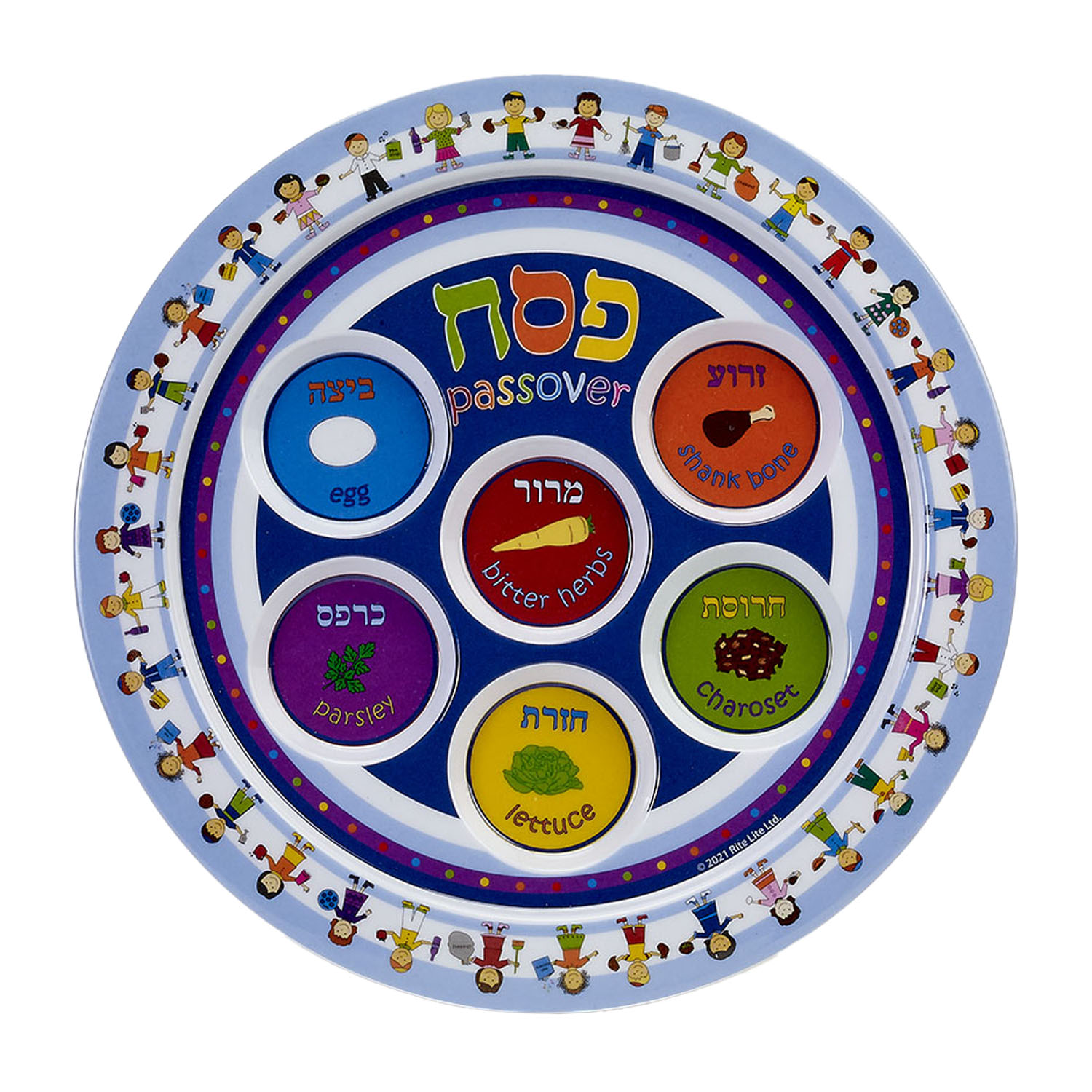 Sederteller aus Melamin für Kinder