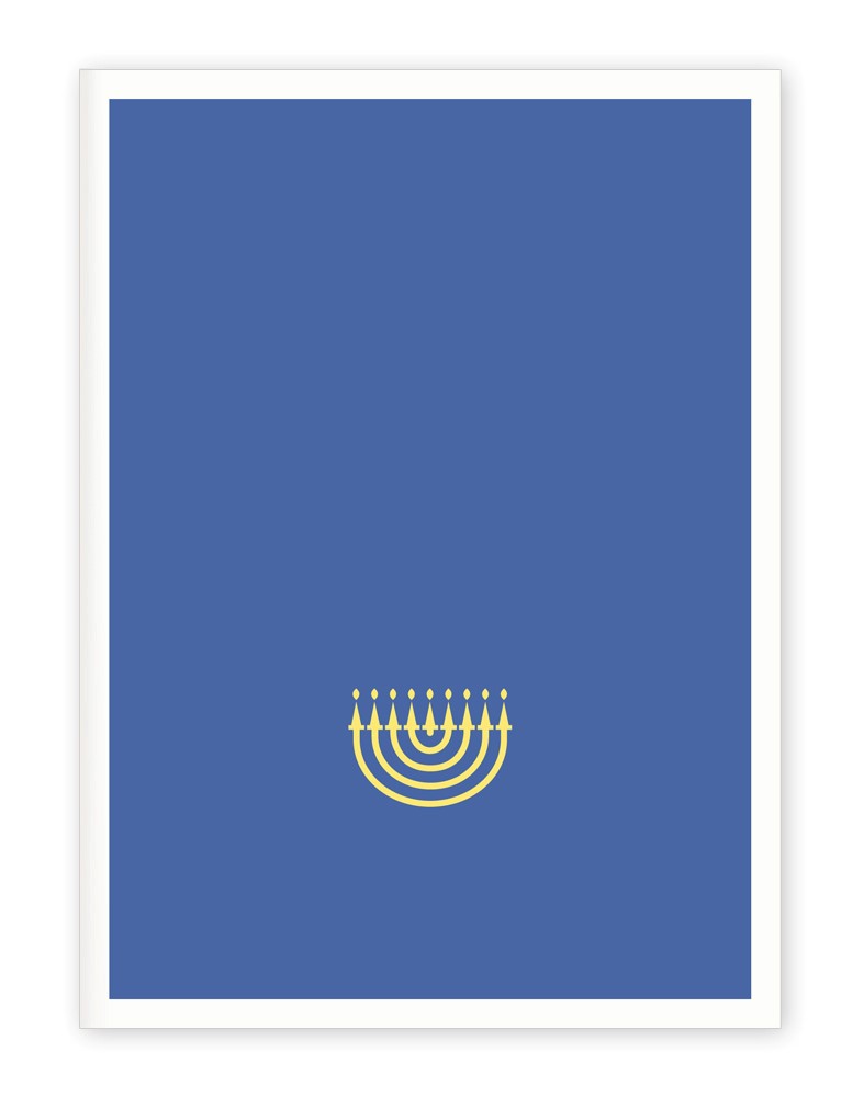 Klappkarte "Chanukka"