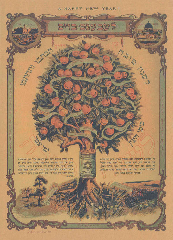 Notizbuch blanko *Schana Tova* broschiert A 5