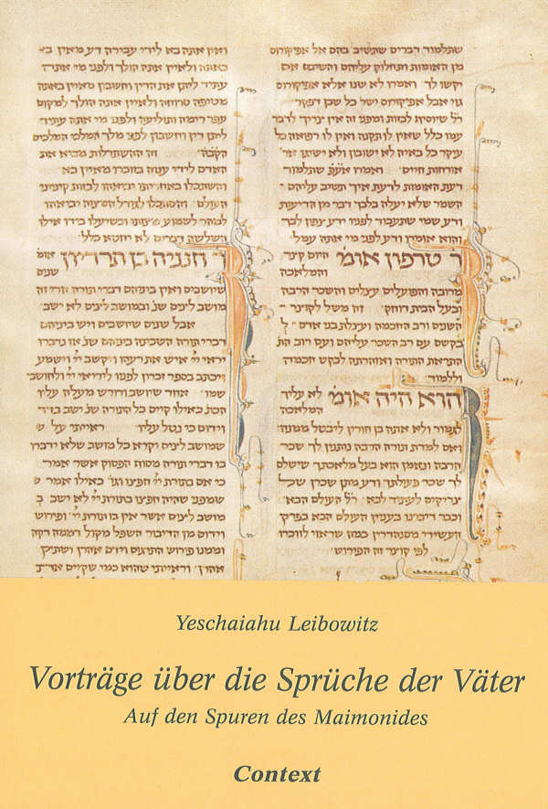 Vorträge über die Sprüche der Väter
