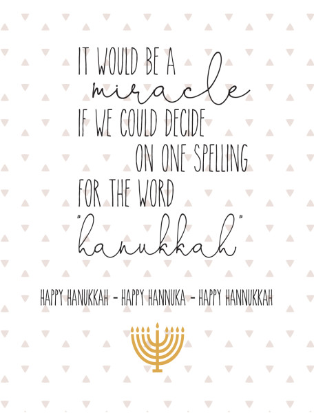 Happy Hanukkah - Miracle