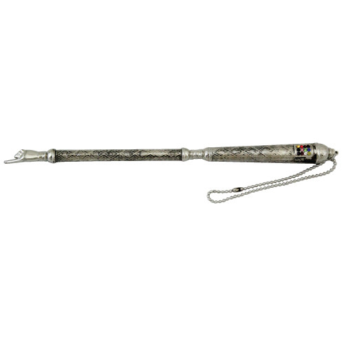Torazeiger Jad *Hoshen* Rautenmuster silberfarben 23cm