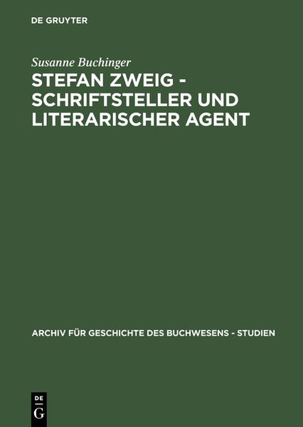Stefan Zweig - Schriftsteller und literarischer Agent