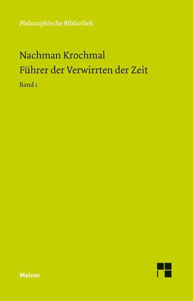 Führer der Verwirrten der Zeit. Bd.1