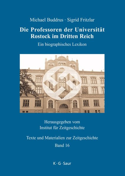 Die Professoren der Universität Rostock im Dritten Reich