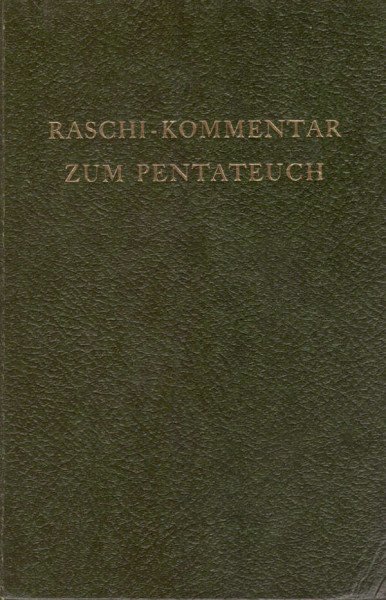 Raschi - Kommentar zum Pentateuch