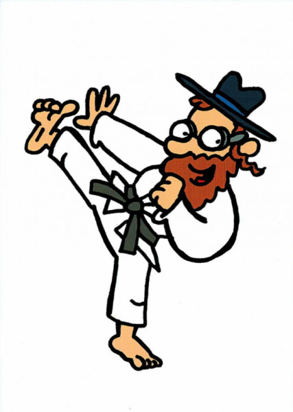 Karate Rabbi Karte JM