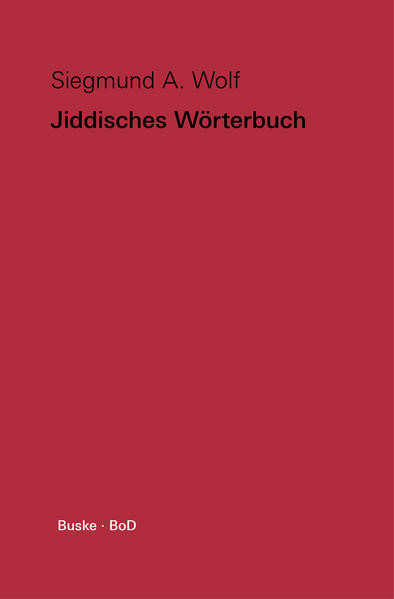Jiddisches Wörterbuch