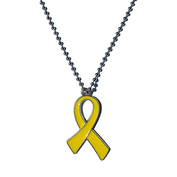 Yellow Pin mit Kette