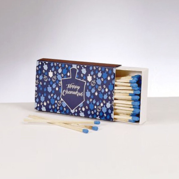 Streichhölzer *Chanukka* blau