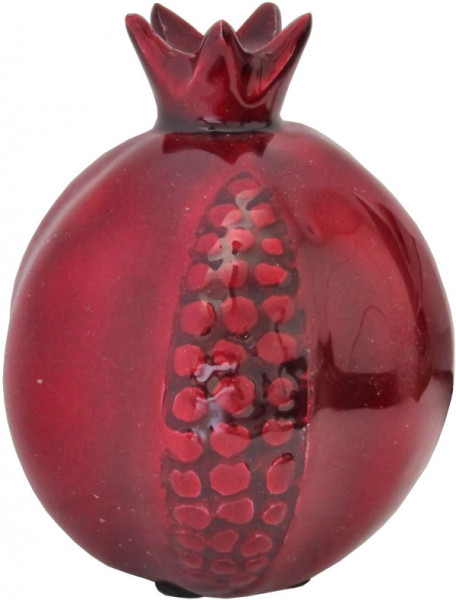 Granatapfel *Shiny Red* Keramik 10 x 8 cm
