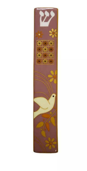 Mesusa Keramik Friedenstaube