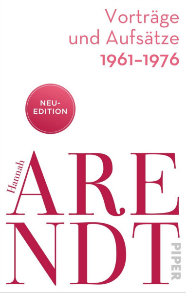 Vorträge und Aufsätze 1961–1976