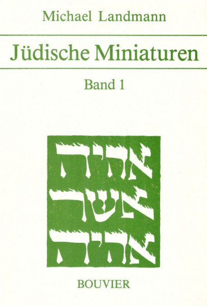 Jüdische Miniaturen Bd. 1