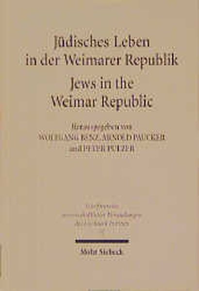 Jüdisches Leben in der Weimarer Republik. Jews in the Weimar Republic