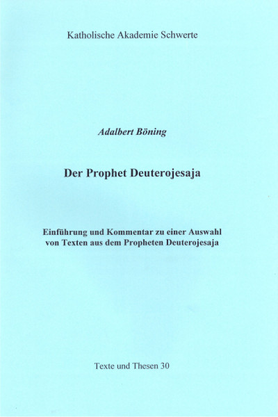 Der Prophet Deuterojesaja