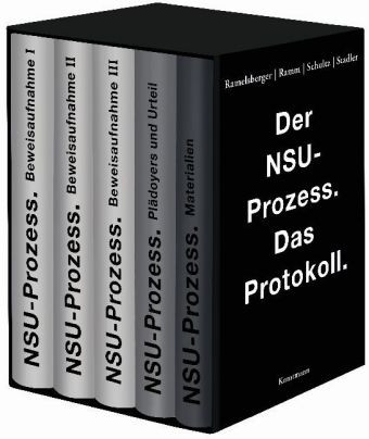 Der NSU Prozess, 5 Bde.