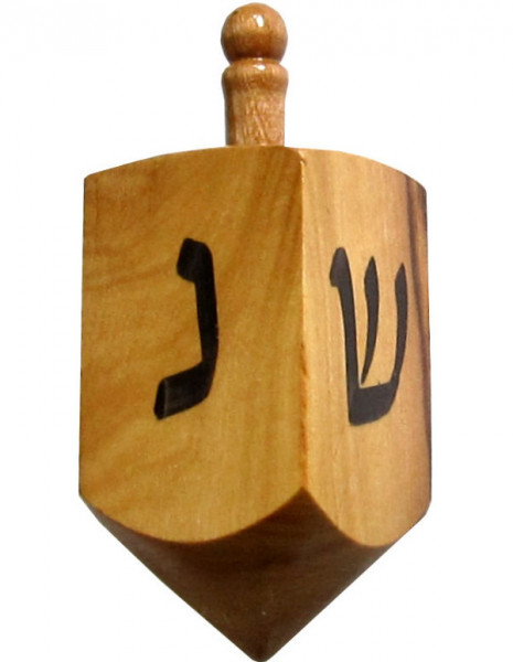 Dreidel *Olivenholz* mittelgroß