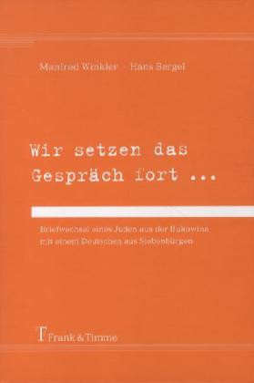 Wir setzen das Gespräch fort...