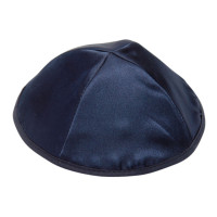 Kippa Satin *uni* dunkelblau Kippa Satin *uni* dunkelblau