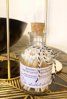 Shabbat Shalom - Streichhölzer im Glas Shabbat Shalom - Streichhölzer im Glas