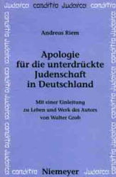 Apologie für die unterdrückte Judenschaft in Deutschland
