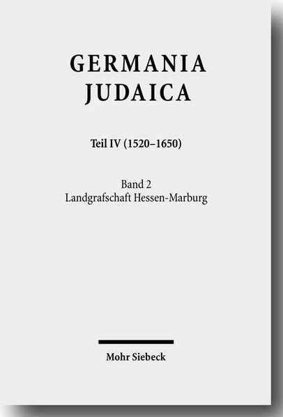 Historisch-topographisches Handbuch zur Geschichte der Juden im Alten Reich