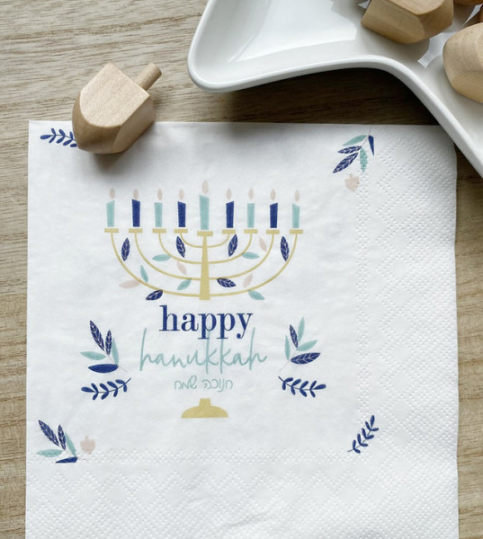 Servietten - Happy Hanukkah