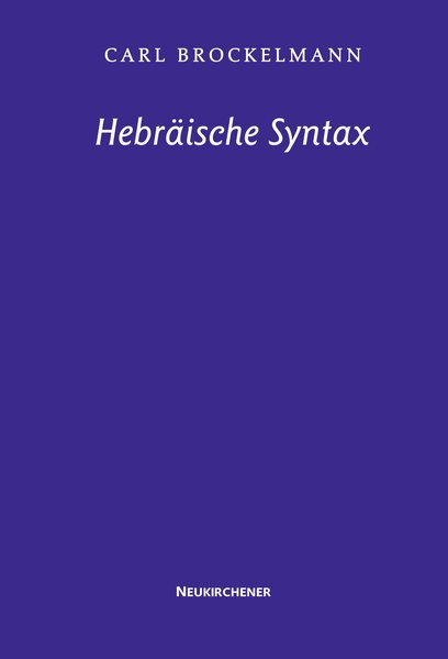 Hebräische Syntax