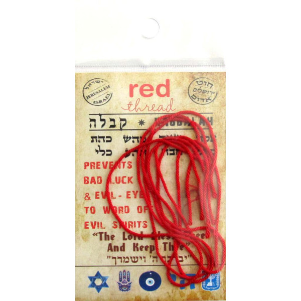 Armband *Kabbala* 5 rote Fäden