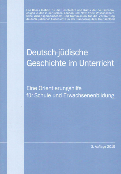 Deutsch-jüdische Geschichte im Unterricht