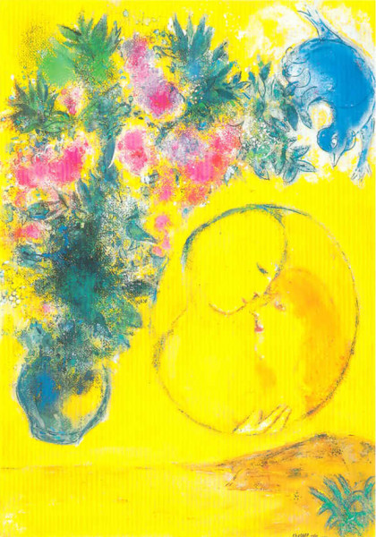 Marc Chagall - Soleil et Mimosas