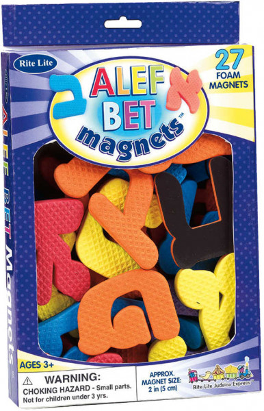 Magnetbuchstaben Alef Bet